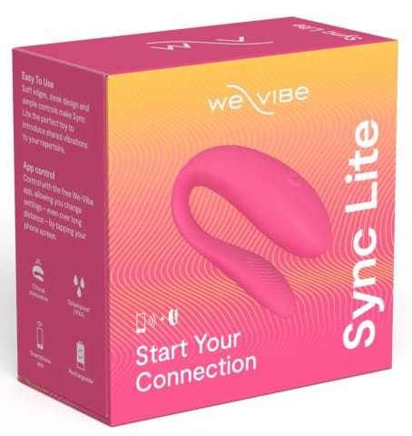 ⁨We-Vibe Sync Lite Pink - Model dla Par z Aplikacją, Smukła Konstrukcja⁩ w sklepie Wasserman.eu
