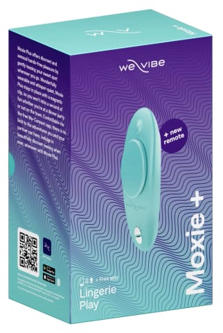 ⁨We-Vibe Moxie+ Aqua - bezprzewodowy stymulator intymny do bielizny⁩ w sklepie Wasserman.eu