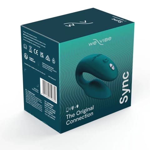 ⁨We-Vibe Sync 2 Velvet Green - model dla par z pilotem i aplikacją⁩ w sklepie Wasserman.eu