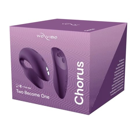 ⁨We-Vibe Chorus Purple - Model dla par z pilotem i aplikacją, silikon⁩ w sklepie Wasserman.eu