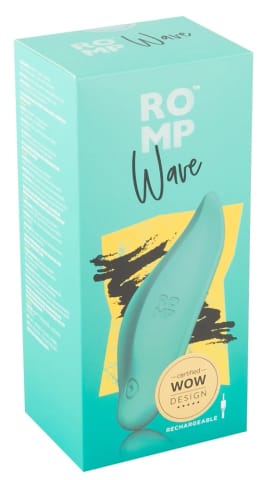 ⁨ROMP Wave zielony - kompaktowy model ładowany USB, 10 trybow pracy⁩ w sklepie Wasserman.eu