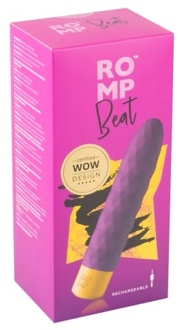 ⁨ROMP Beat Wibrator Silikonowy Z Wypustkami 10 Trybow Wodoodporny⁩ w sklepie Wasserman.eu