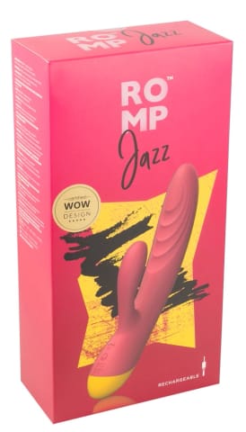 ⁨ROMP Jazz urządzenie intymne kroliczek 10 trybow silikonowy fioletowy⁩ w sklepie Wasserman.eu