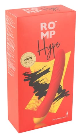 ROMP Hype Wibrator Zakrzywiony 10 Trybow Wibracji Silikonowy USB w sklepie Wasserman.eu