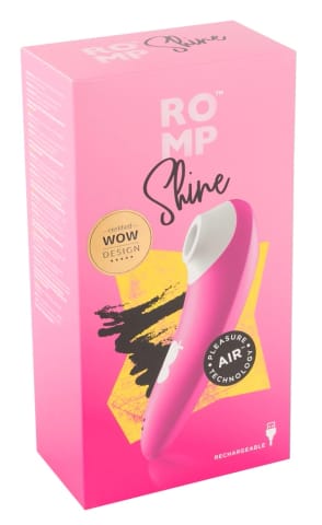 ⁨ROMP Shine Pulsator z Technologią Pleasure Air, 10 Trybow, Fioletowy⁩ w sklepie Wasserman.eu