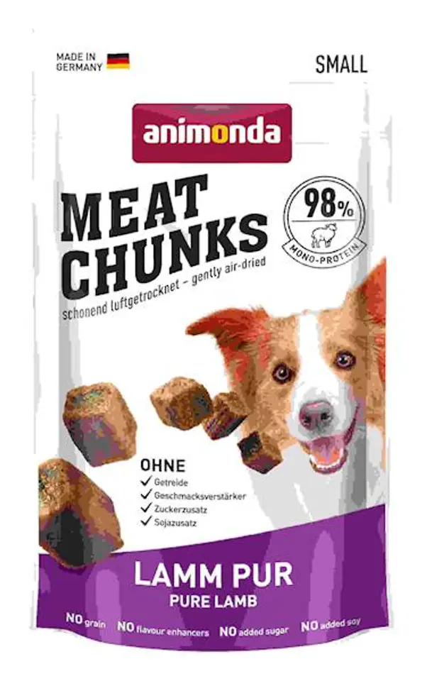 ⁨ANIMONDA Pure Meat Chunks with Lamb 60g⁩ at Wasserman.eu