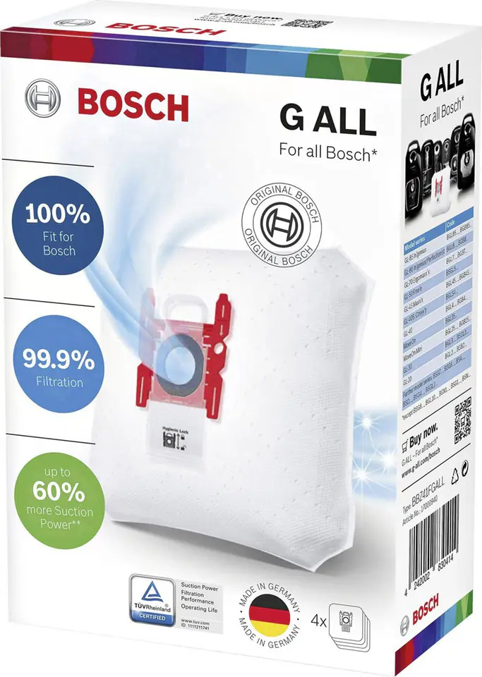 ⁨Bosch BBZ41FGALL vacuum accessory/supply⁩ at Wasserman.eu