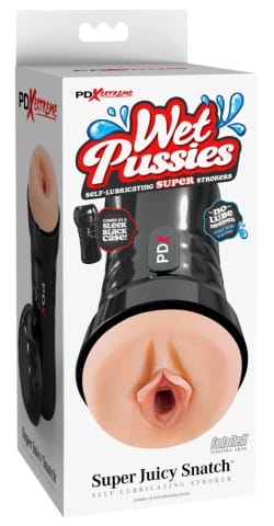 ⁨PDX Extreme Wet Pussies Super Juicy Czarna maszyna intymna Fanta Flesh⁩ w sklepie Wasserman.eu