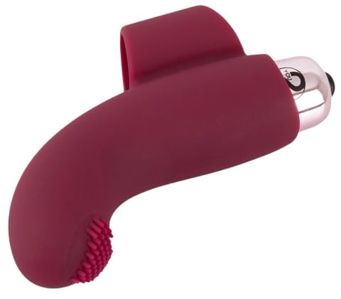 ⁨Magic Shiver Finger Vibe silikonowy model na palec 8,5 cm z wypustkami⁩ w sklepie Wasserman.eu