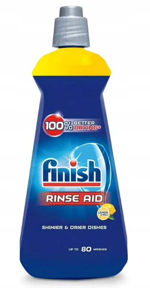 ⁨FINISH Płyn nabłyszczający do Zmywarek Lemon 400ml⁩ w sklepie Wasserman.eu