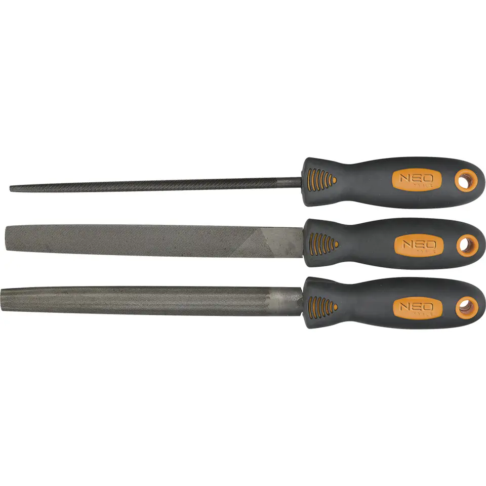 ⁨Files for metal, set of 3 pcs.⁩ at Wasserman.eu