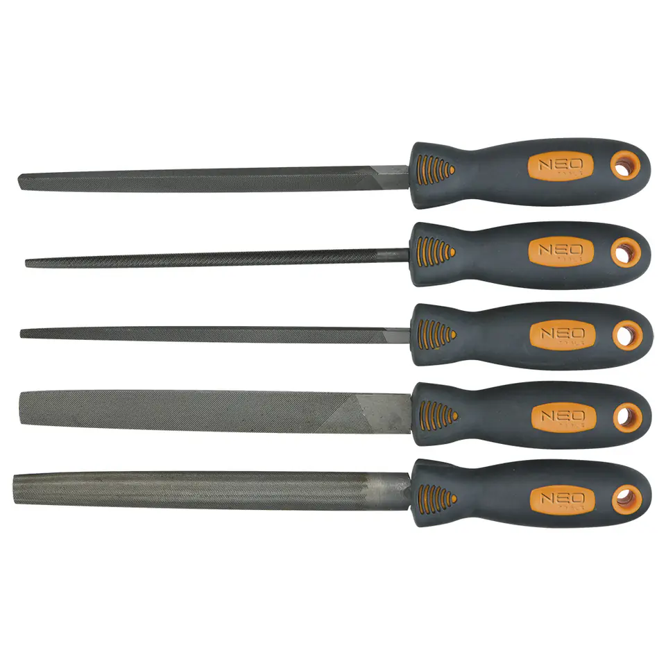 ⁨Files for metal, set of 5 pcs.⁩ at Wasserman.eu