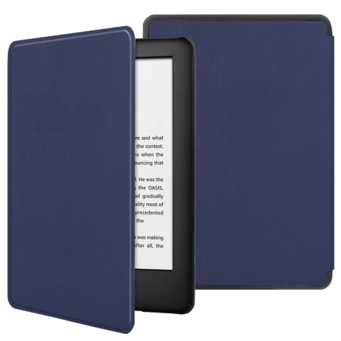⁨Etui ochronne na czytnik E-Book Alogy ProBook Cover obudowa do Kindle Paperwhite 6 2024 Granatowe⁩ w sklepie Wasserman.eu