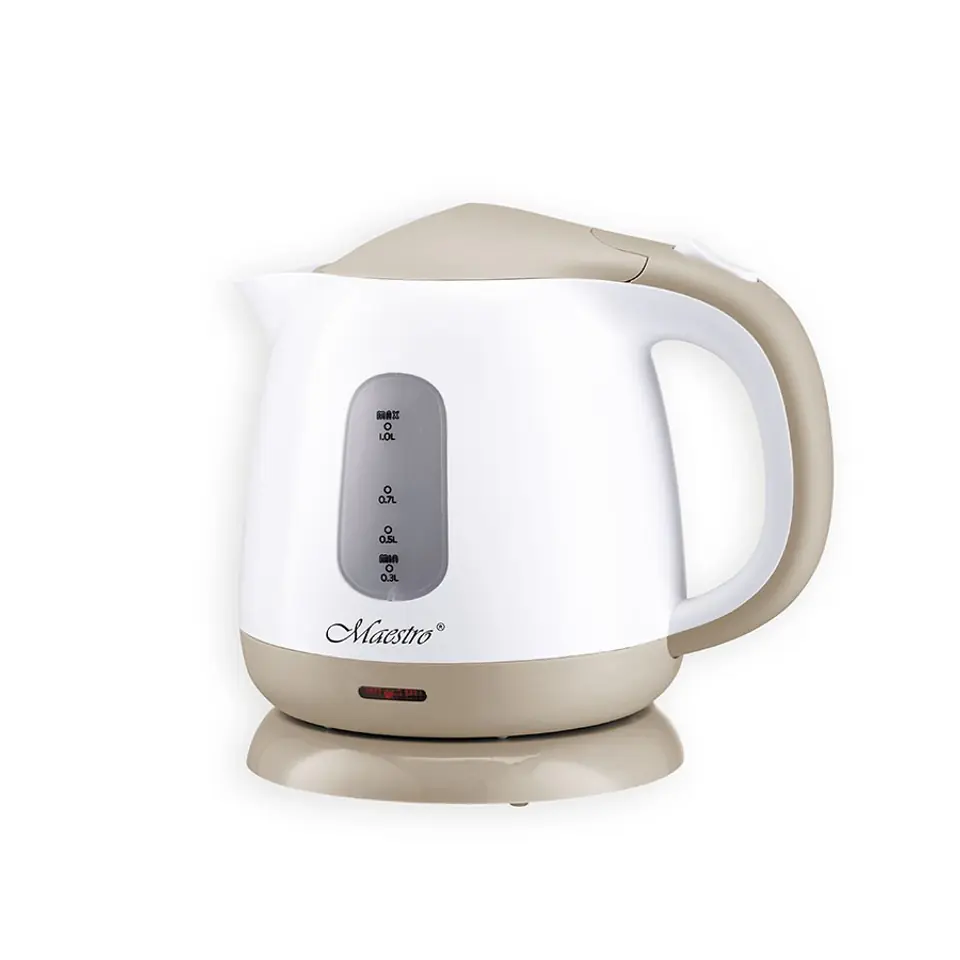 ⁨Electric kettle Maestro MR-012, white and beige⁩ at Wasserman.eu