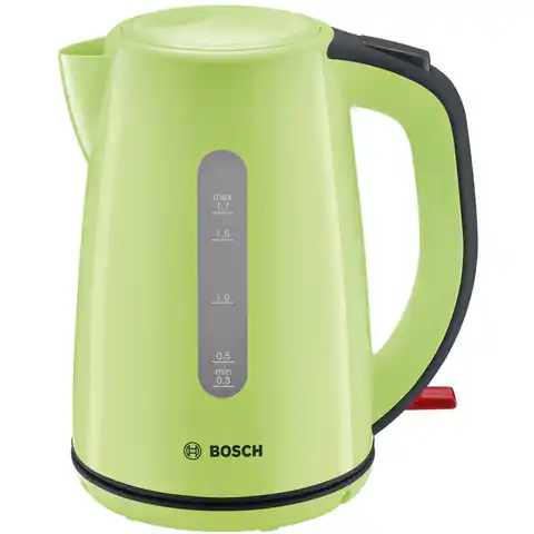 ⁨Bosch TWK7506 electric kettle 1.7 L Black,Green 2200 W⁩ at Wasserman.eu