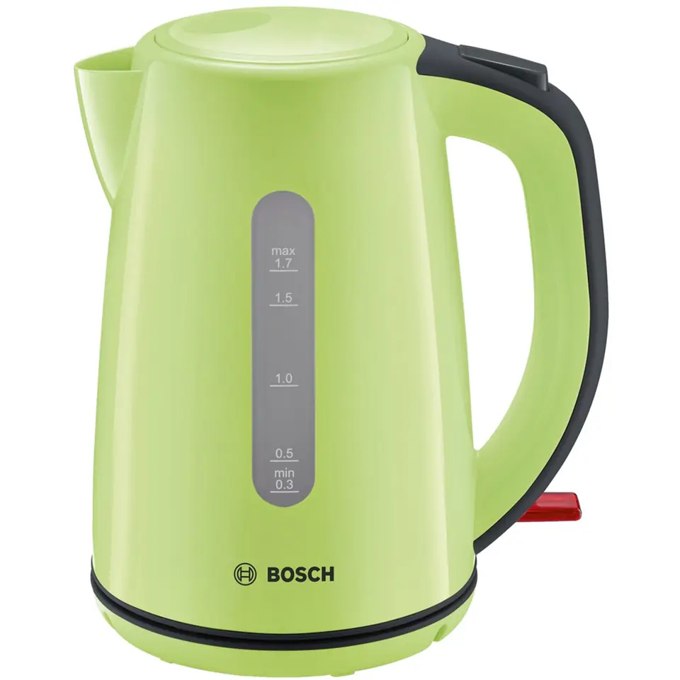 ⁨Czajnik elektryczny BOSCH TWK 7506 (2200W 1.7l; kolor jasnozielony)⁩ w sklepie Wasserman.eu