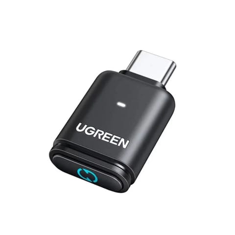 ⁨Adapter audio Ugreen BT501 USB-C Bluetooth 5.3 z aptX transmiter - czarny⁩ w sklepie Wasserman.eu