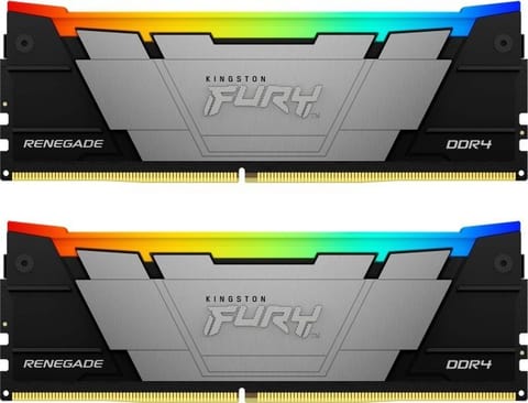 ⁨Kingston Technology FURY 16GB 3200MT/s DDR4 CL16 DIMM (Kit of 2) Renegade RGB⁩ at Wasserman.eu