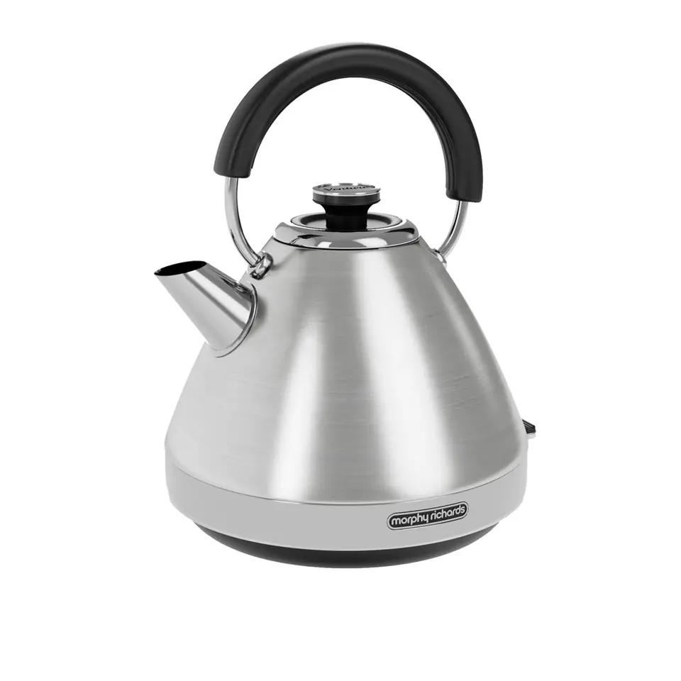 ⁨Morphy Richards 100130 electric kettle 1.5 L 3000 W Brushed steel⁩ at Wasserman.eu