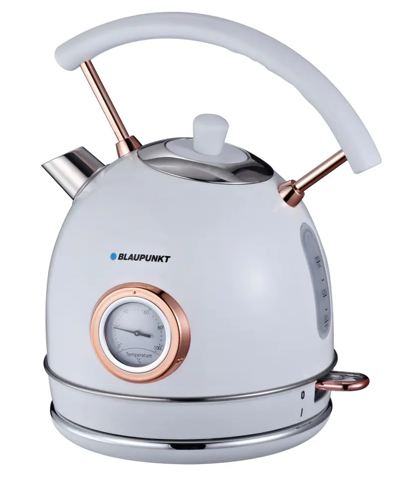 ⁨Electric kettle Blaupunkt EKS802WH, 1,8L, 3000 W, White⁩ at Wasserman.eu