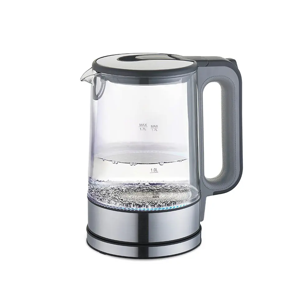 ⁨Electric kettle MAESTRO MR-053-GRAY glass 1.7 l 2200 W⁩ at Wasserman.eu