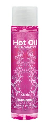 ⁨NUEI Hot Oil Olejek do Masażu Guma Balonowa 100ml, rozgrzewający⁩ w sklepie Wasserman.eu