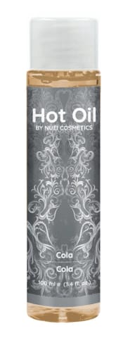 ⁨NUEI Hot Oil Cola - Olejek do masażu rozgrzewający 100 ml, aromat coli⁩ w sklepie Wasserman.eu