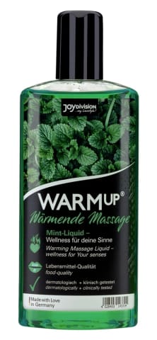 ⁨Joydivision WARMup Mint płyn do masażu miętowy 150ml rozgrzewający⁩ w sklepie Wasserman.eu