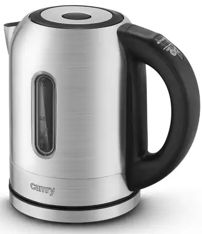 ⁨Camry CR 1253 electric kettle 1.7 L Stainless steel 2200 W⁩ at Wasserman.eu