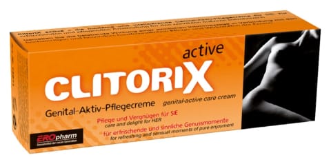 Clitorix Active krem pielęgnacyjny 40ml - formuła aktywna, testowany w sklepie Wasserman.eu