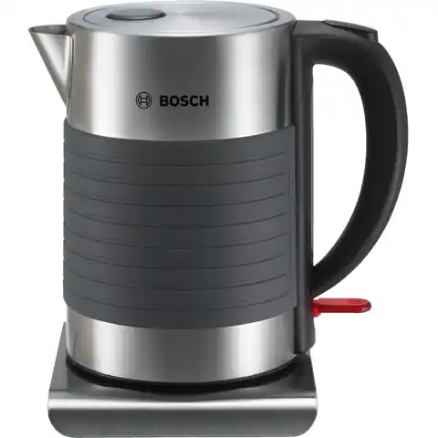 ⁨Bosch TWK7S05 electric kettle 1.7 L Black,Grey 2200 W⁩ at Wasserman.eu
