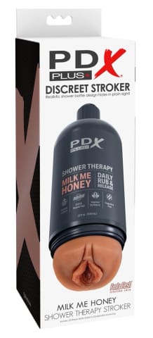 ⁨PDX Plug Shower Therapy Milk Me Honey - Intymna Maszyna w Formie Szamponu 20,7 cm⁩ w sklepie Wasserman.eu