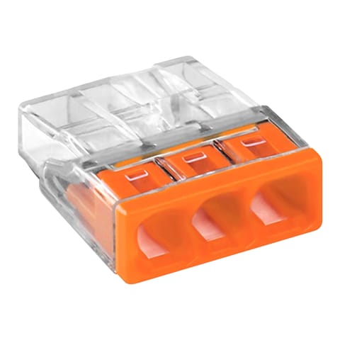 ⁨Złączka Wago 3-torowa, model: 2273-203, od 0,5-2,50mm?, 10 szt⁩ w sklepie Wasserman.eu