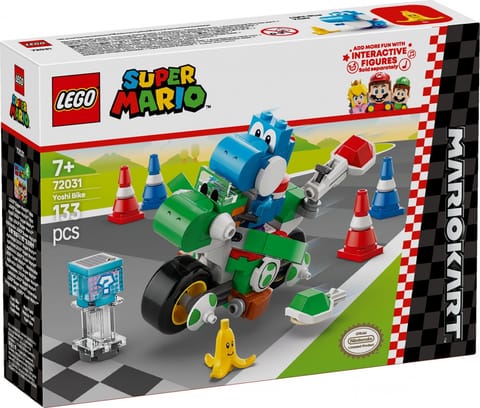 ⁨Klocki Super Mario 72031 Mario Kart - Yoshi Bike⁩ w sklepie Wasserman.eu