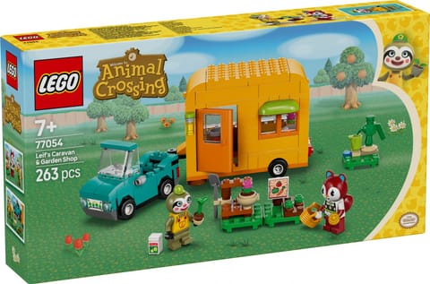 ⁨Klocki Animal Crossing 77054 Leif i jego karawan oraz sklep ogrodniczy⁩ w sklepie Wasserman.eu