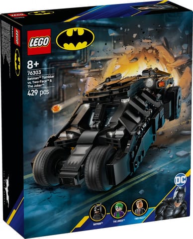 ⁨Klocki Super Heroes 76303 Tumbler Batmana kontra Dwie Twarze i Joker⁩ w sklepie Wasserman.eu