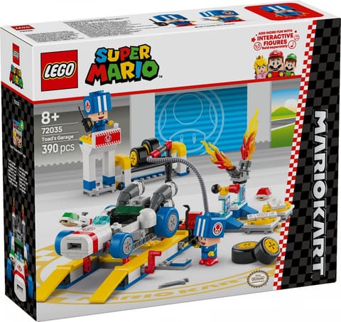 ⁨Klocki Super Mario 72035 Mario Kart - Toad i jego garaż⁩ w sklepie Wasserman.eu