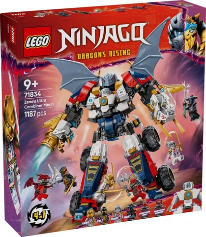 ⁨Klocki Ninjago 71834 Wielofunkcyjny ultramech Zanea⁩ w sklepie Wasserman.eu