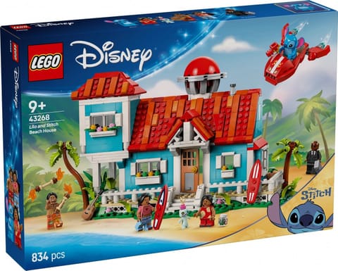 ⁨Klocki Disney 43268 Domek na plaży Lilo i Stitcha⁩ w sklepie Wasserman.eu