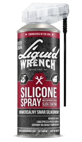 ⁨Smar silikonowy w sprayu uniwersalny Liquid Wrench do uszczelek 400ml⁩ w sklepie Wasserman.eu