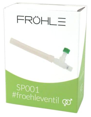 ⁨Frohle SP001 Zawor ciśnieniowy z wężem do cylindrow i ssawek 11 cm⁩ w sklepie Wasserman.eu
