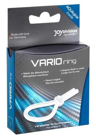 ⁨Joydivision Vario Ring silikonowa przezroczysta opaska regulowana⁩ w sklepie Wasserman.eu