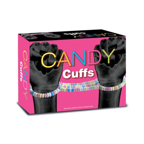 ⁨Candy Cuffs Edible - Słodkie Kajdanki na Ręce, 45g, Kolorowe, Spencer & Fleetwood⁩ w sklepie Wasserman.eu