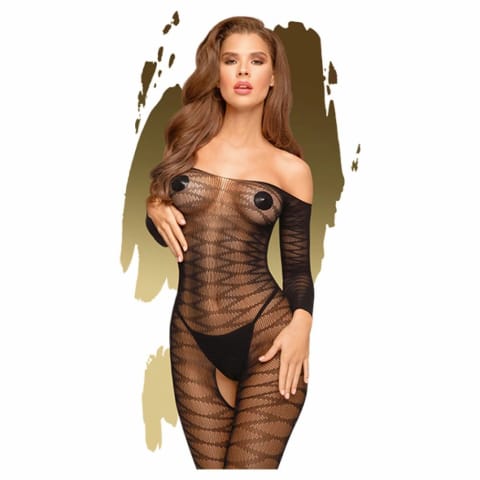 ⁨Penthouse Dreamy Diva bodystocking XL czarne, prześwitujące⁩ w sklepie Wasserman.eu