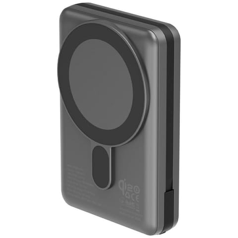 ⁨PowerBank indukcyjny Energea MagPac Pro  Plus 10000mAh Qi2 Magsafe szary⁩ w sklepie Wasserman.eu