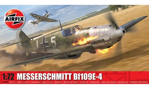 ⁨Plastic model Messerschmitt Bf109E-4 1/72⁩ at Wasserman.eu
