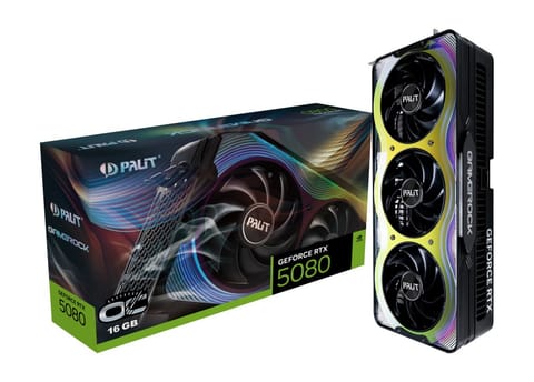 Graphics card GeForce RTX 5080 GameRock OC 16GB GDDR7 256bit 3DP/HDMI at Wasserman.eu