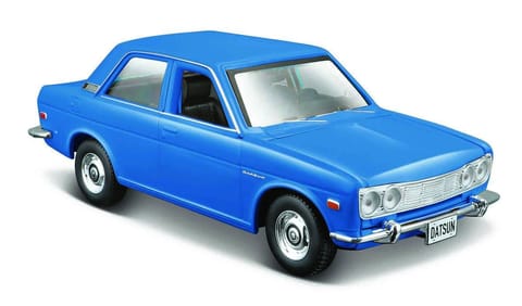 ⁨Composite model Datsun 510 1971 blue 1/24⁩ at Wasserman.eu