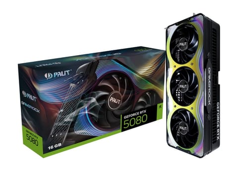 ⁨Graphics card GeForce RTX 5080 GameRock 16GB GDDR7 256bit 3DP/HDMI⁩ at Wasserman.eu