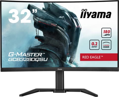 ⁨Monitor 32 cale GCB3280QSU-B2,VA,QHD,180Hz,1500R,0.2ms,4xUSB,350cd⁩ w sklepie Wasserman.eu